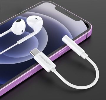 КАБЕЛЬ-АДАПТЕР USB TYPE C MINI JACK 3,5 мм AUX