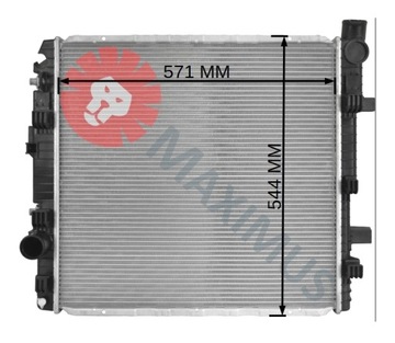 НОВЫЙ ВОДООХЛАДИТЕЛЬ MERCEDES VARIO