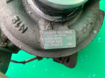 ТУРБОКОМПЕНСАТОР ТУРБИНА HYUNDAI I30 10-12 1.6 CRDI