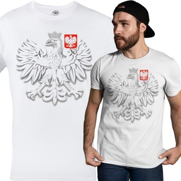 MĘSKA KOSZULKA REPREZENTACJI POLSKI T SHIRT POLSKA