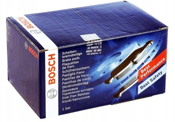 BOSCH KLOCKI HAMULCOWE OPEL ASTRA G PRZÓD