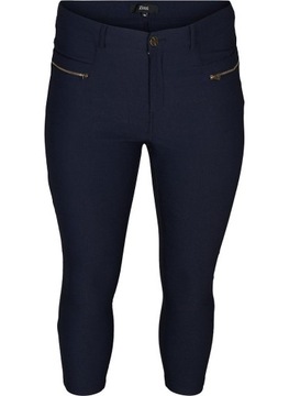 ELEGANCKIE GRANATOWE RYBACZKI ZIZZI PLUS SIZE 812C 50