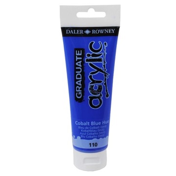 Farba akrylowa Rowney GRADUATE COBALT BLUE HUE 110