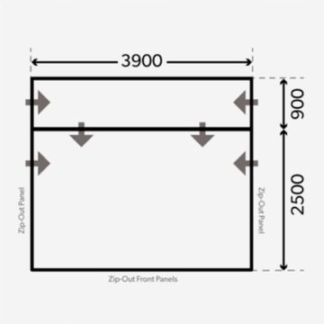 DOMETIC Rally Air Pro 390 DA тамбур