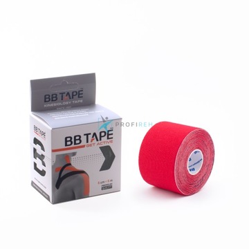 Taśma tejp do kinesiotapingu BB Tape 5cmx5m