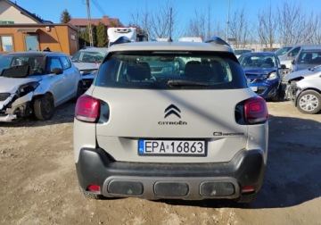 Citroen C3 Aircross  I Crossover 1.2 PureTech 83KM 2018 Citroen C3 Aircross 122018r, 1.2 Benzyna. Lekko uszkodzony przod. Jezdzi., zdjęcie 19