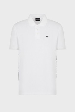 Koszulka polo z lampasem Emporio Armani L