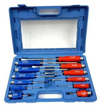 ZESTAW WKRĘTAKI DO POBIJANIA ŚRUBOKRĘTY ŚLUSARSKIE