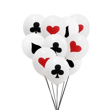 BALONY LATEKSOWE BALON POKEROWY