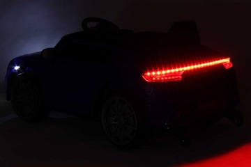 Автомобиль на аккумуляторе, 2 двигателя, пульт, музыка CAR-S7-WHITE