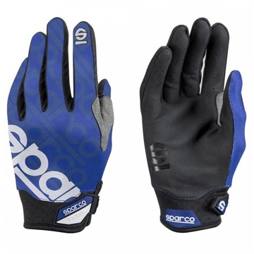 Механические перчатки Sparco Meca-3, черные.