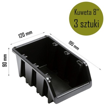 Размеры НАСТЕННЫХ КОНТЕЙНЕРОВ. 78x39см 12 кювет