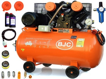 12 bar Kompresor olejowy BJC 500L 400v 4 tłoki sprężarka pompa powietrza