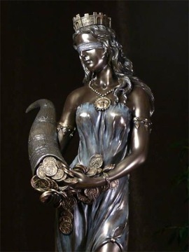 Статуэтка FORTUNA Богиня удачи VERONESE подарок