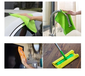 1 х МЯГКАЯ ТКАНЬ ИЗ МИКРОФИБРЫ 30х30см