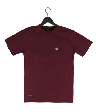 T-SHIRT ELADE ICON MINI LOGO23 BORDOWA M