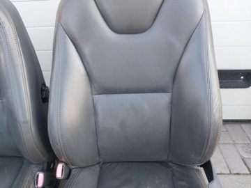 KOMPLET SEDADLA POHOVKA LOKETNÍ OPĚRKA KŮŽE VOLVO XC60 II R-DESIGN