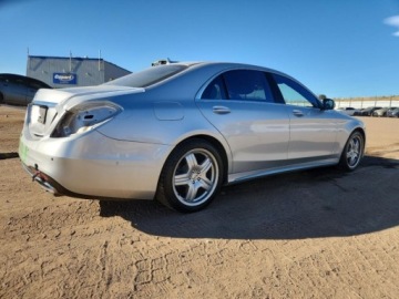 Mercedes Klasa S W222 2019 Mercedes-Benz Klasa S 2019r., S 560 4matic, 4L, od ubezpieczalni 4.0 463KM, zdjęcie 3