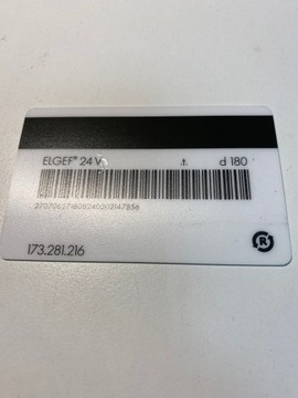 Зажим ELGEF 24 В d 180