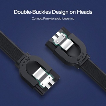 Кабель Ugreen SATA III 3.0 для HDD/SSD 50см 6 Гбит/с