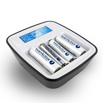 Зарядное устройство EverActive NC-1000M Ni-MH USB-C НОВИНКА