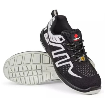 Buty Robocze Ochronne Półbuty Lekkie BHP S1 ESD 38