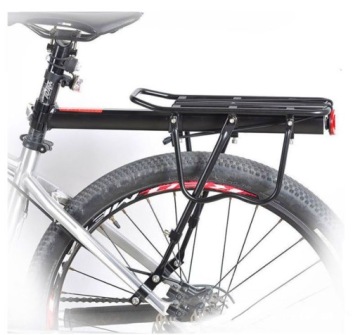 УНИВЕРСАЛЬНОЕ АЛЮМИНИЕВОЕ БАГАЖНИК ДЛЯ ВЕЛОСИПЕДОВ + сумка