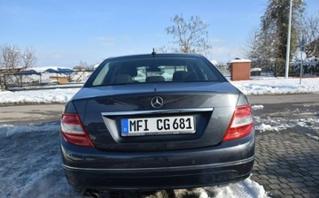 Mercedes Klasa C W204 Limuzyna 1.8 180 K 156KM 2009 Mercedes-Benz Klasa C 1.6B Kompresor Navi Oryginal Lakier 2 Kpl Kol Sprowa, zdjęcie 11
