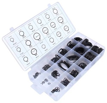 PIERŚCIENIE SEGERA WEWNĘTRZNE SEGERY OSADCZE ZESTAW PIERŚCIENI WEWNĘTRZNYCH