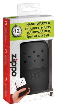 Грелка для рук Zippo Black Black Petrol + Zippo бензин 125мл
