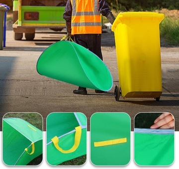 СКЛАДНАЯ КОРЗИНА САДОВАЯ СУМКА ДЛЯ ЛИСТЬЕВ ПОРТАТИВНЫЙ СБОРНИК ЛИСТЬЕВ