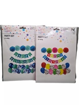 BALONY URODZINOWE PARTY-SET