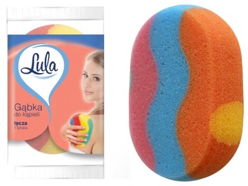 LULA GĄBKA DO KĄPIELI I MASAŻU TĘCZA
