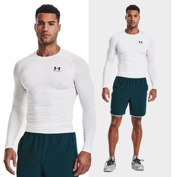 KOSZULKA MĘSKA UNDER ARMOUR LONGSLEEVE TERMOAKTYWNA SZYBKOSCHNĄCA 1361524