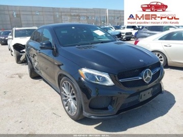 Mercedes GLE V167 2019 Mercedes-Benz GLE Amg gle 43 coupe 4matic 3.0 Benzyna 385KM