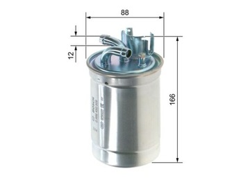 BOSCH 0 986 450 509 FILTR PALIVA