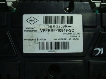PŘÍSTROJOVÁ DESKA RENAULT OE 248102239R