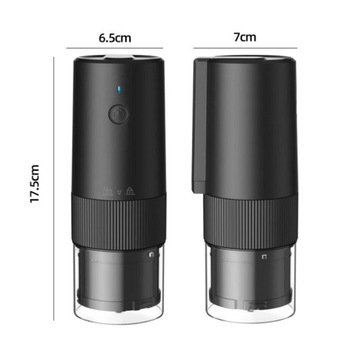Машина с кофейными зернами, заряжаемыми через USB, на плуге