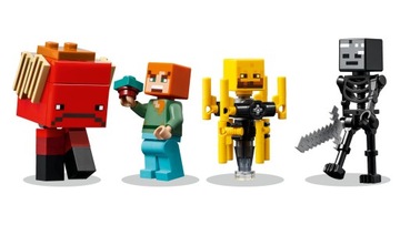 LEGO MINECRAFT 21266 BITWA NA MOŚCIE NETHERU