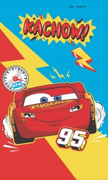 Cars autka auto ręcznik do przedszkola do rąk 30X50