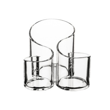 Acrylic Makeup Brush Holder Organizer Eyeliners Eyebrow Pencil Style A