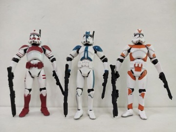3pcs Star Wars Republika Trooper 01