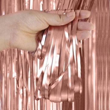 Topper urodzinowy HAPPY BIRTHDAY rose gold dekoracja tort pikery urodziny