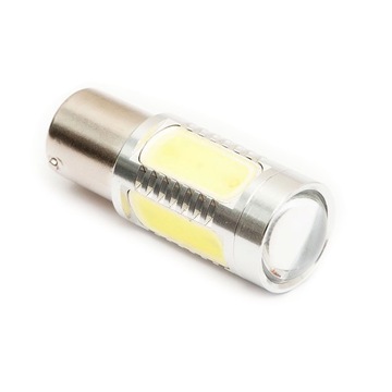 Żarówka LED PY21W / BAU15s ZIMNA BIAŁA diody 6000K