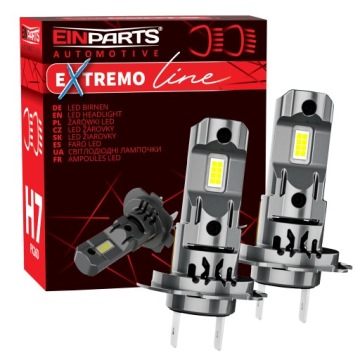 Retrofitové Led Žárovky H7 H18 3800 LM 12V 6000K Extremo Line Einparts 1 Až 1