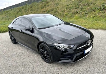 Mercedes CLA C118/X118 Coupe 2.0 250 224KM 2020 Mercedes-Benz CLA 4x4 2.0 224 KM AMG LINE NIGHT PAKIET 2020r Warszawa 2.0