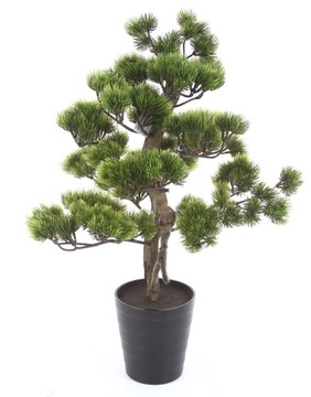 SOSNA piękne sztuczne drzewko BONSAI Pinia 60 cm