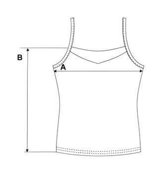 Koszulka na Ramiączkach MORAJ Podkoszulek - S