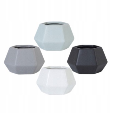 4 SZTUK Mini Ceramiczna Sadzarka Do Sukulentó