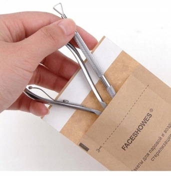 Пакет для стерилизации инструментов для ногтей 100 шт.